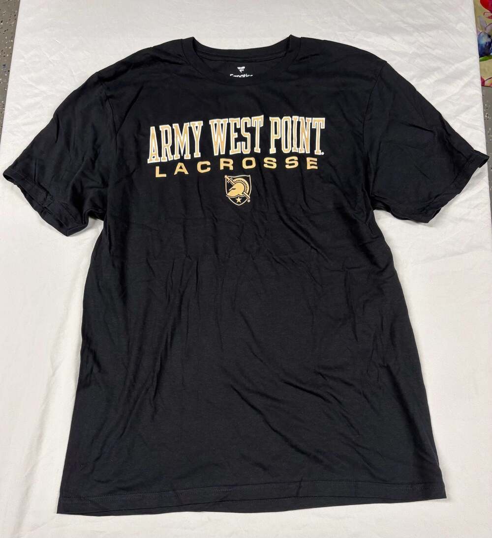 Fanatics Army West Point Lacrosse Black T-Shirt
